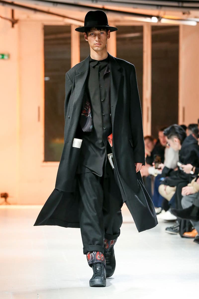 Yohji Yamamoto Fall/Winter 2020 Men's Runway collection paris fashion week pfw fw20 pour homme