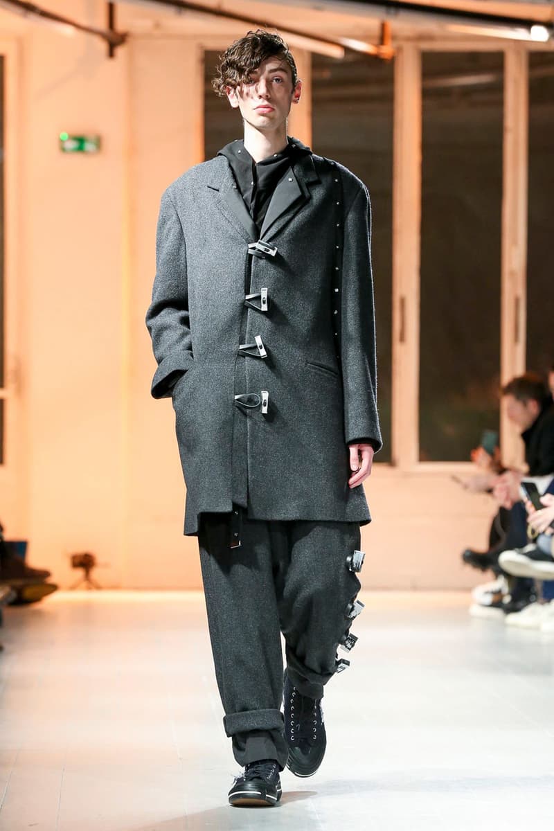 Yohji Yamamoto Fall/Winter 2020 Men's Runway collection paris fashion week pfw fw20 pour homme