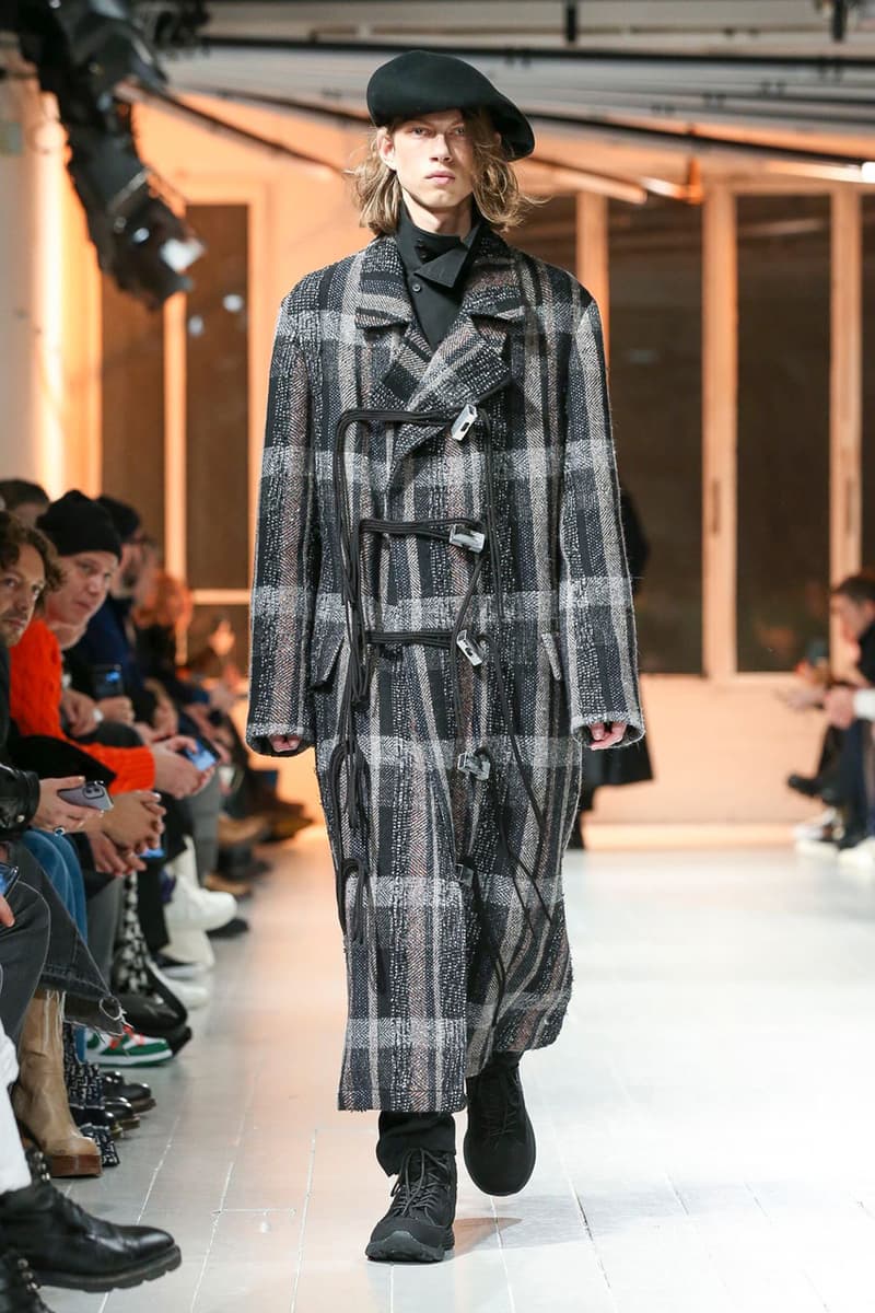 Yohji Yamamoto Fall/Winter 2020 Men's Runway collection paris fashion week pfw fw20 pour homme