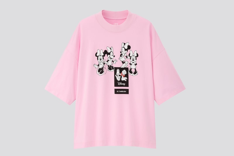 Yoon Teases UNIQLO UT x Disney x AMBUSH Capsule collaborations minnie mouse lookbook release info girls woman's release