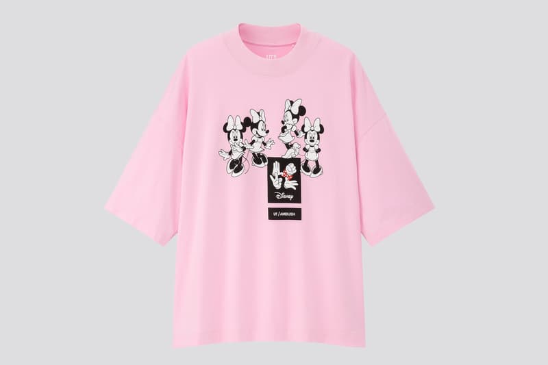 Yoon Teases UNIQLO UT x Disney x AMBUSH Capsule collaborations minnie mouse lookbook release info girls woman's release