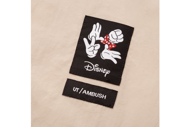 Yoon Teases UNIQLO UT x Disney x AMBUSH Capsule collaborations minnie mouse lookbook release info girls woman's release