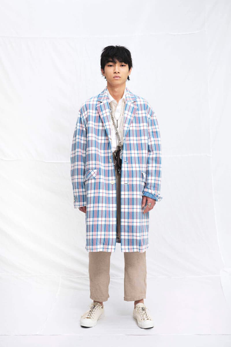 YSTRDYS TMRRW Spring Summer 2020 Lookbook collection layers americana japanese artisanal hand crafted BAGGY PARKA YOUNG & OLSEN The DRYGOODS STORE military