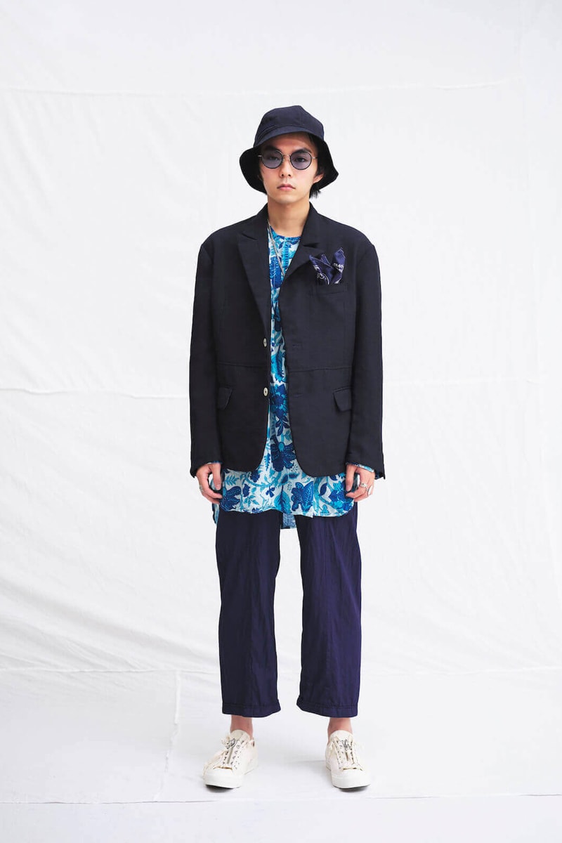 YSTRDYS TMRRW Spring Summer 2020 Lookbook collection layers americana japanese artisanal hand crafted BAGGY PARKA YOUNG & OLSEN The DRYGOODS STORE military