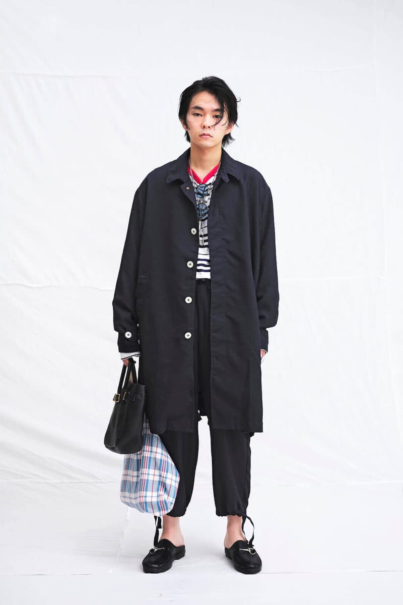 YSTRDYS TMRRW Spring Summer 2020 Lookbook collection layers americana japanese artisanal hand crafted BAGGY PARKA YOUNG & OLSEN The DRYGOODS STORE military