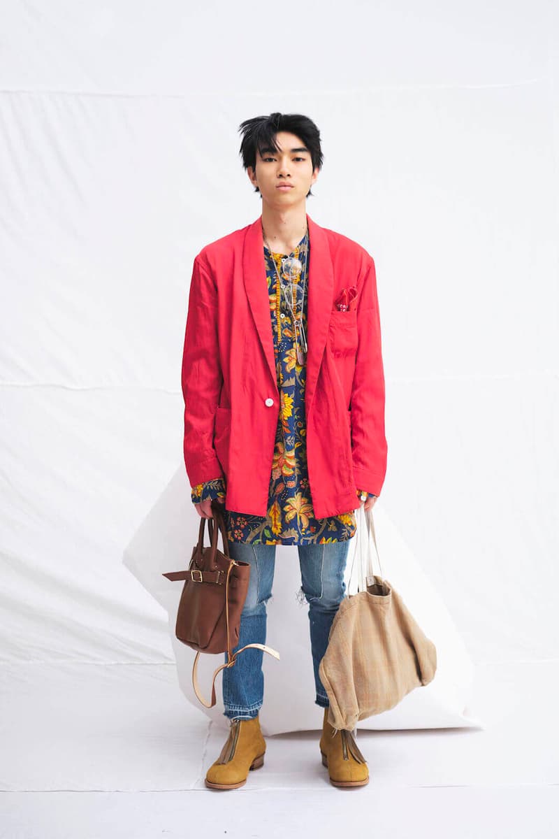 YSTRDYS TMRRW Spring Summer 2020 Lookbook collection layers americana japanese artisanal hand crafted BAGGY PARKA YOUNG & OLSEN The DRYGOODS STORE military