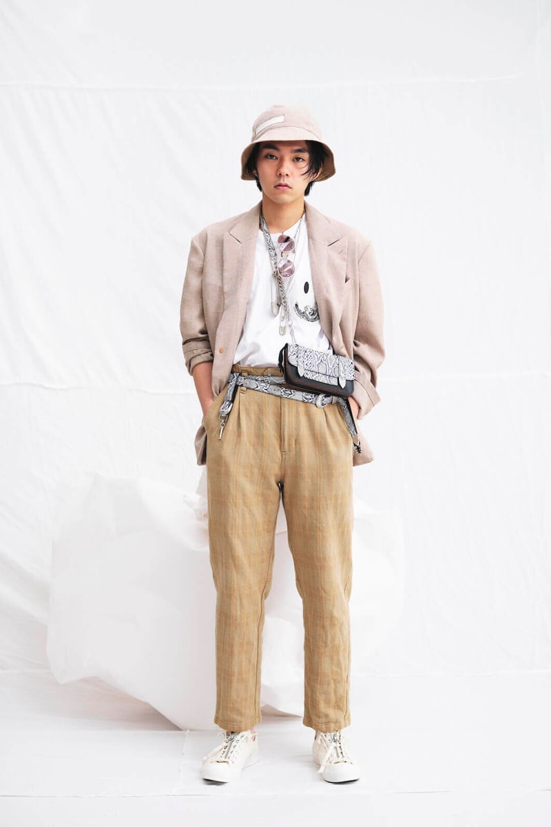 YSTRDYS TMRRW Spring Summer 2020 Lookbook collection layers americana japanese artisanal hand crafted BAGGY PARKA YOUNG & OLSEN The DRYGOODS STORE military