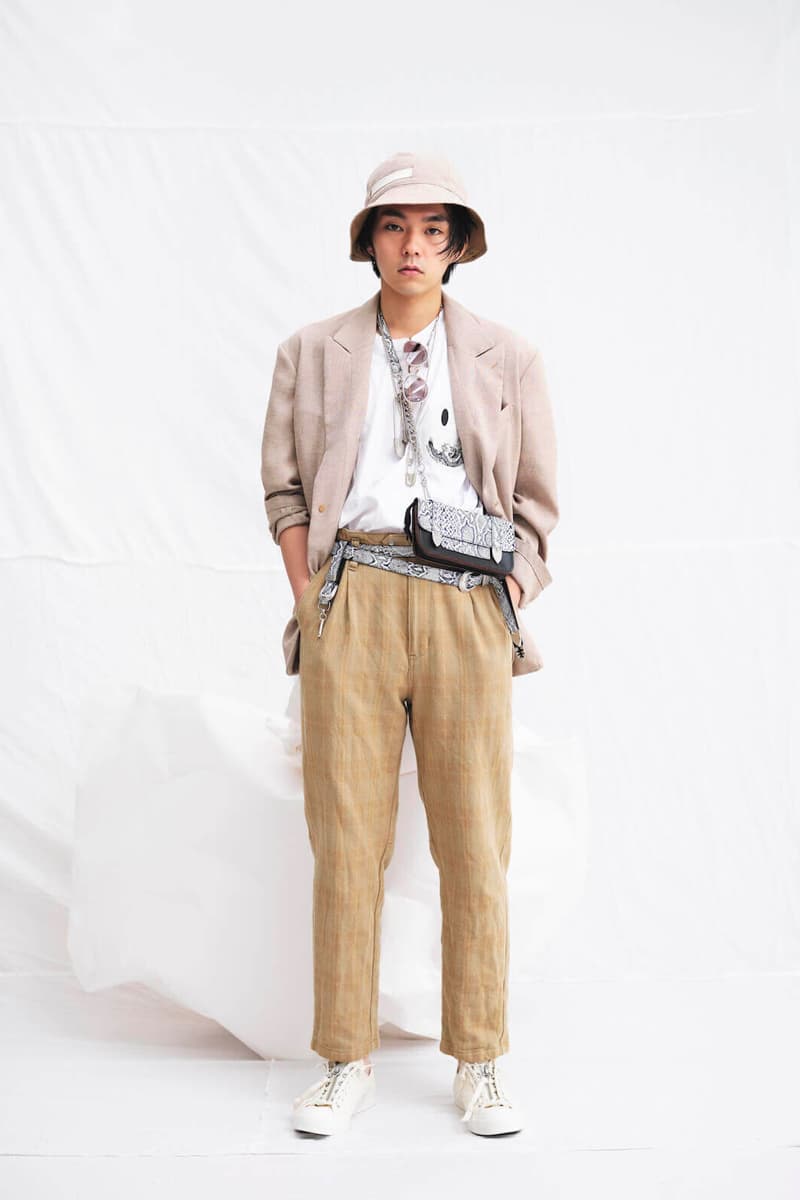 YSTRDYS TMRRW Spring Summer 2020 Lookbook collection layers americana japanese artisanal hand crafted BAGGY PARKA YOUNG & OLSEN The DRYGOODS STORE military