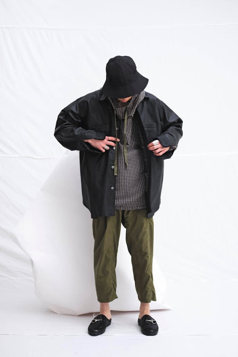 YSTRDYS TMRRW Spring Summer 2020 Lookbook collection layers americana japanese artisanal hand crafted BAGGY PARKA YOUNG & OLSEN The DRYGOODS STORE military