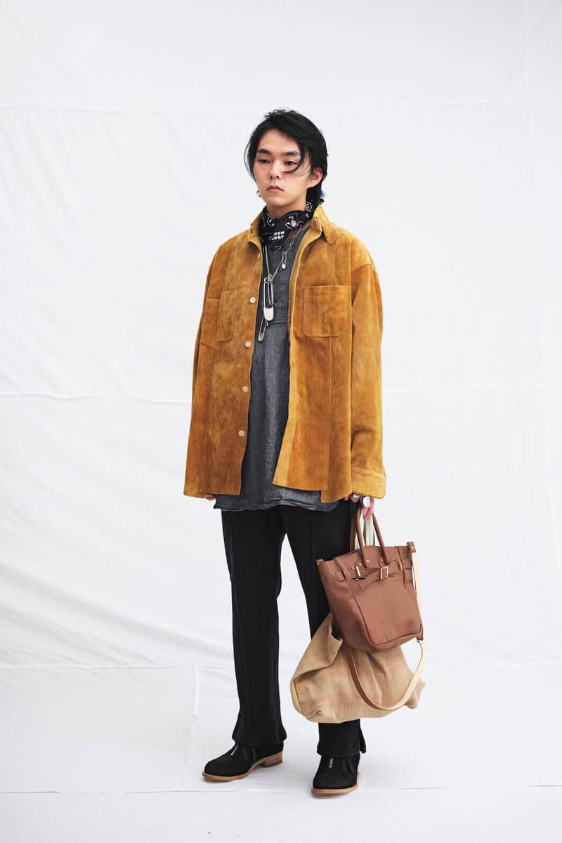 YSTRDYS TMRRW Spring Summer 2020 Lookbook collection layers americana japanese artisanal hand crafted BAGGY PARKA YOUNG & OLSEN The DRYGOODS STORE military
