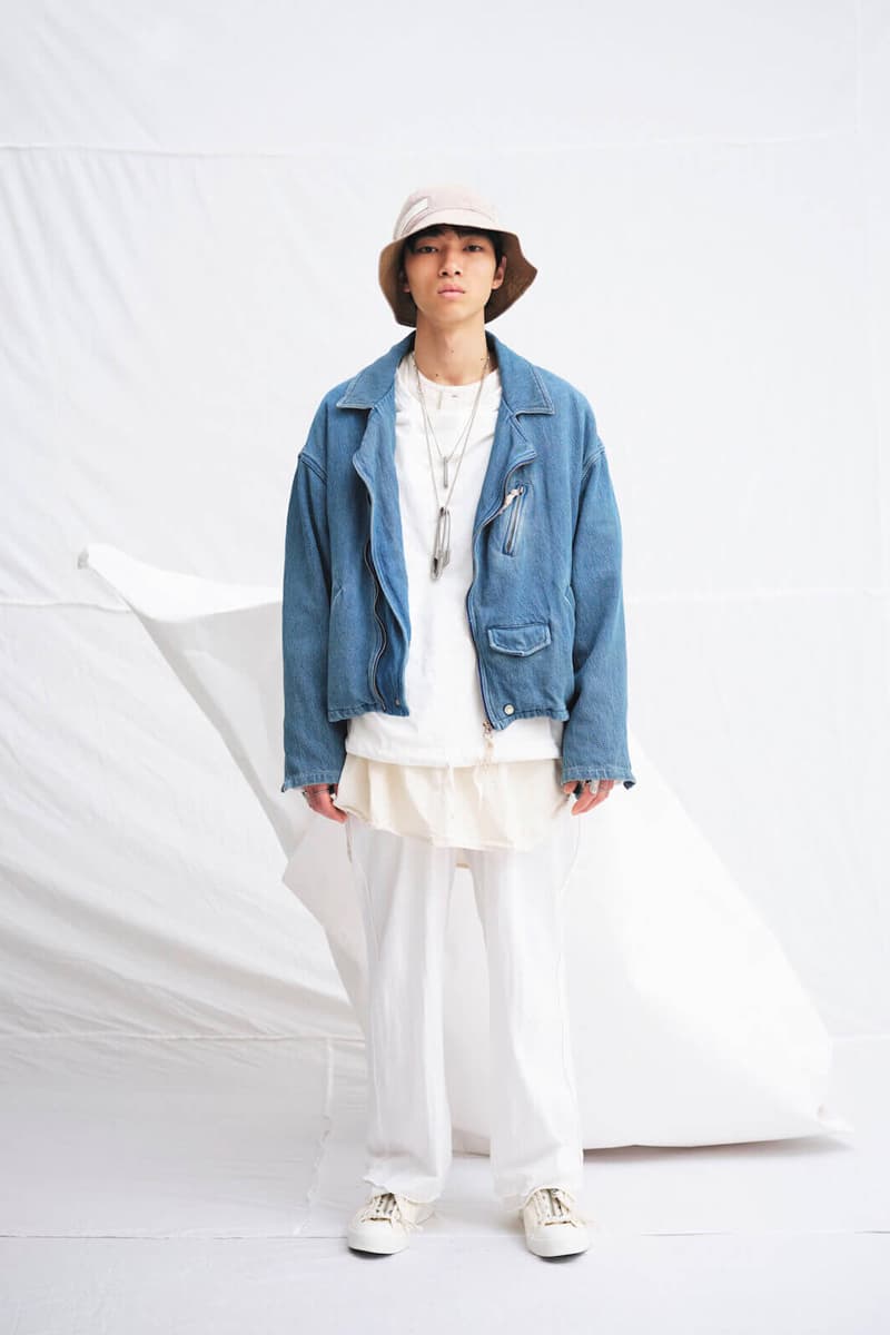 YSTRDYS TMRRW Spring Summer 2020 Lookbook collection layers americana japanese artisanal hand crafted BAGGY PARKA YOUNG & OLSEN The DRYGOODS STORE military