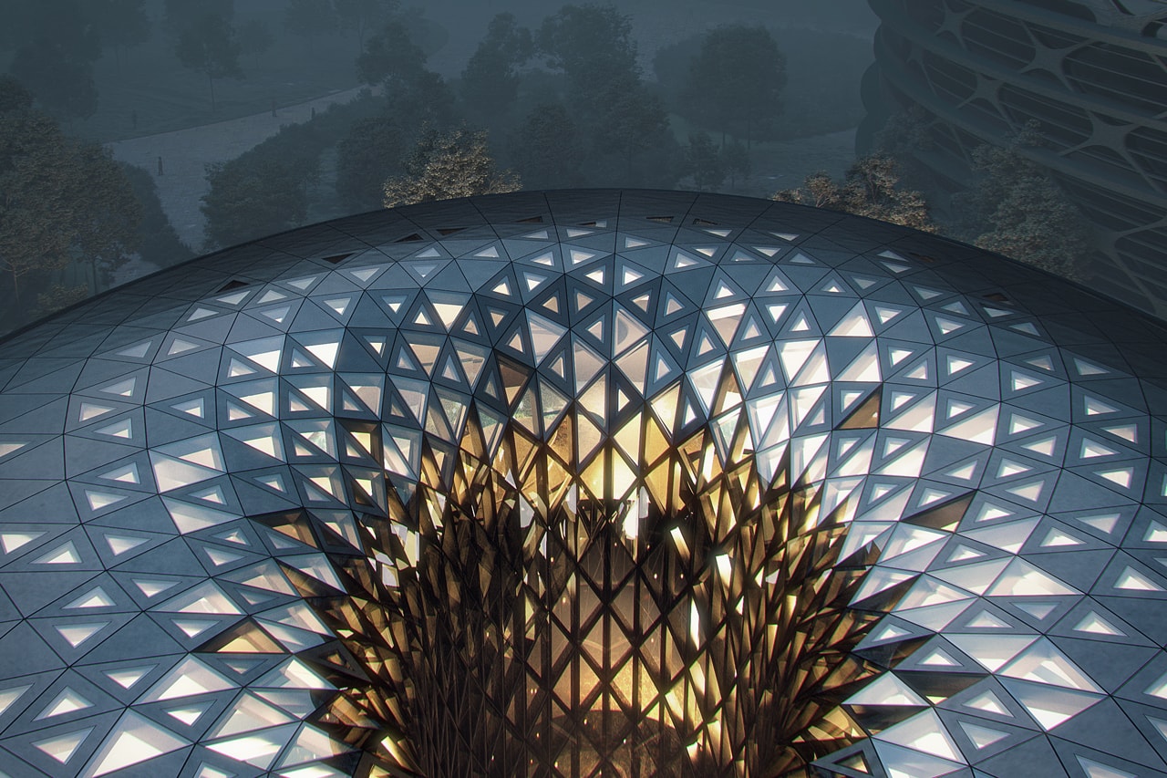 ザハ・ハディド・アーキテクツ Zaha Hadid Architects が中国・成都で進行中の広大な『ユニコーン島』マスタープランを公開 Zaha Hadid Architects 'Unicorn Island' Masterplan Chengdu Tianfu New Area