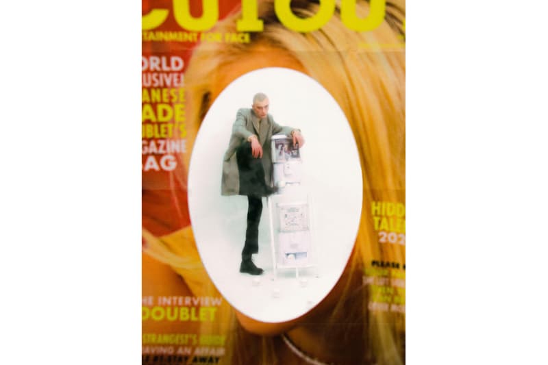 /017 DOUBLET HIDDEN TALENTS Spring Summer 2020 Editorial Release Buy Price Face Cut Out Shop