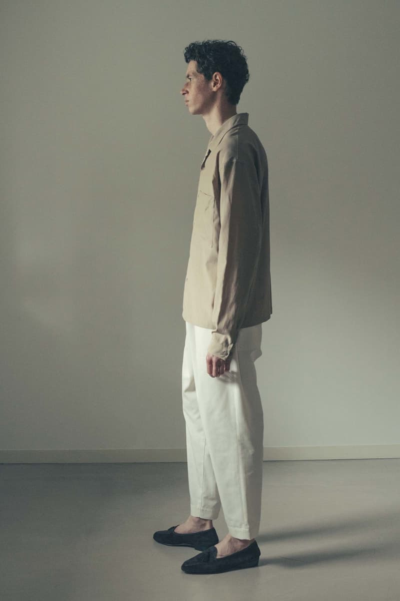 08sircus Spring Summer 2020 Collection lookbook japanese contemporary streetwear fashion coats mac jackets leather trousers bespoke sartorial dress pants shirts button ups