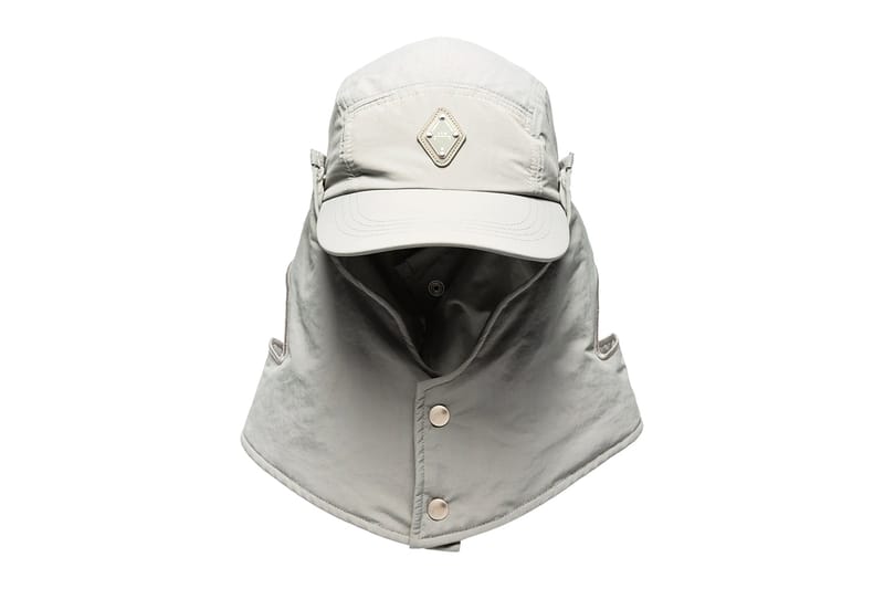 A-COLD-WALL* Crafts Stealthy Gray Buttoned Desert Hat