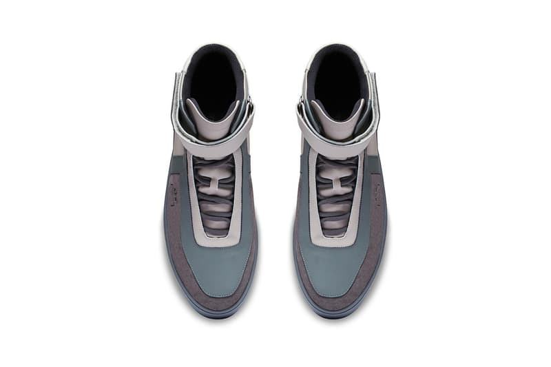 A-COLD-WALL* corbusier hi sneaker release information slate grey buy cop purchase samuel ross sneaker footwear