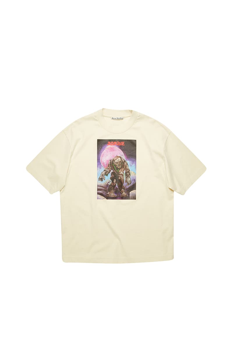 Acne Studios "Monster in My Pocket" Capsule Collection Release Information Drop Joe Morrison John Weems 1990 Artwork Zombie, Werewolf, Triton Great Beast