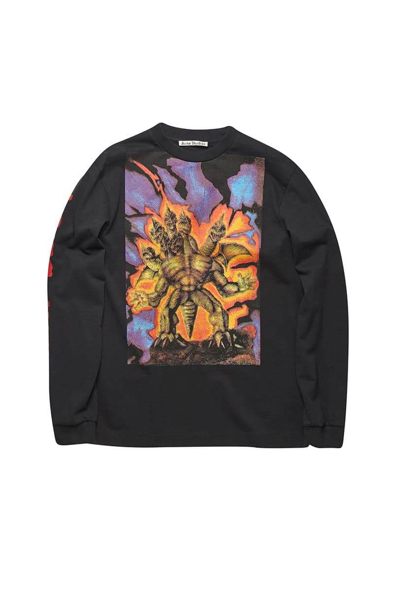 Acne Studios "Monster in My Pocket" Capsule Collection Release Information Drop Joe Morrison John Weems 1990 Artwork Zombie, Werewolf, Triton Great Beast