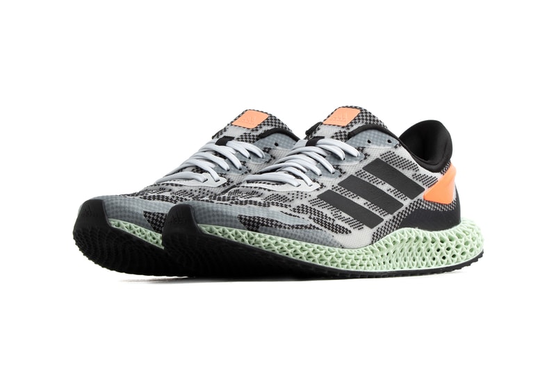 adidas 4d run 1 0 cloud white core black signal coral aero green futurecraft fw1233 release date info photos price 