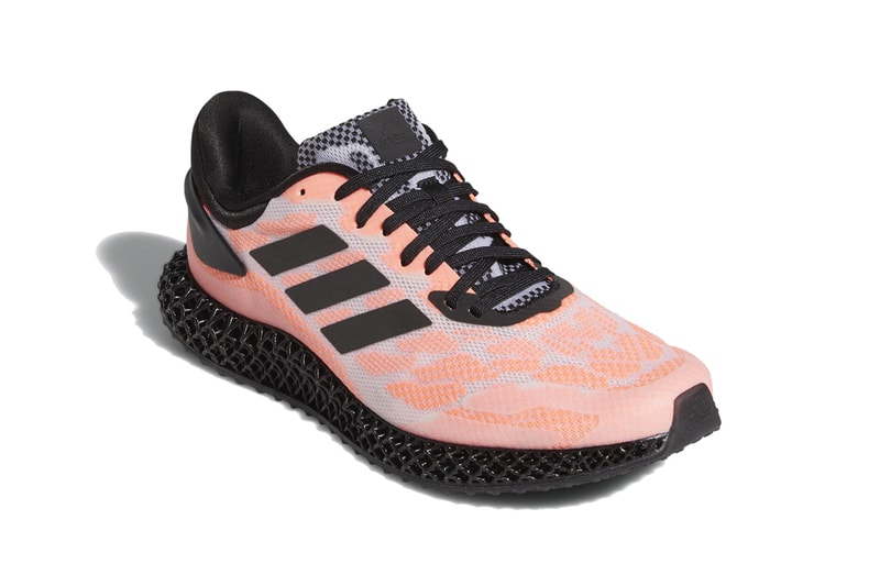 adidas 4d run 1 0 signal coral core black cloud white midsoles fw6839 release date info photos price