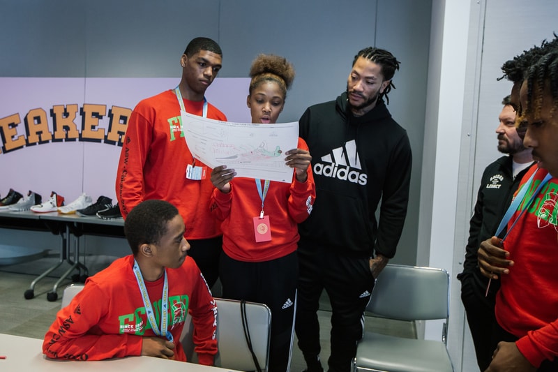 adidas Legacy Program Chicago ASW nba all star weekend worlds greatest career day jonah hill ninja derrick rose james harden pusha t rapsody Candace Parker Chiney Ogwumike Maria Taylor Tracy McGrady daniel patrick fat tiger change is a team sport basketball high school students workshops