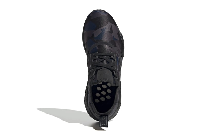 adidas NMD R1 Fractal Camo Pack Release  EF4262  EF4263  EF4264 Black Beige Navy Sand Core Black Off White Black Grey Six Carbon Collegiate Navy Cloud White
