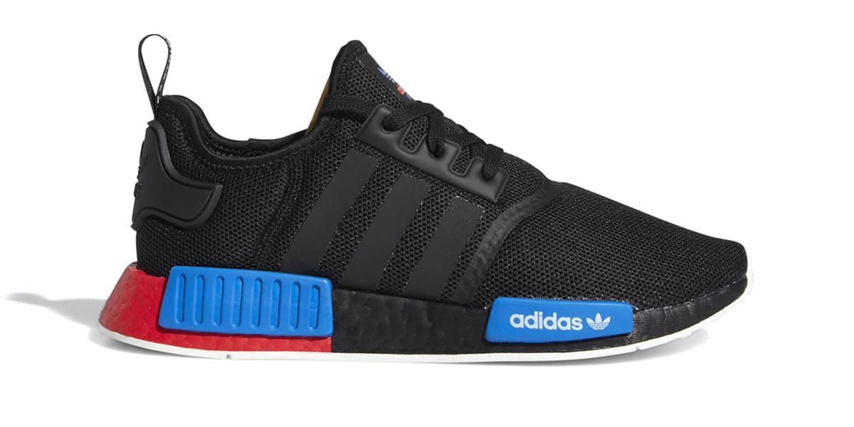 black and blue nmd