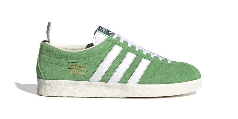 lime green adidas gazelle