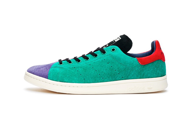 adidas originals recon stan smith vapour pink blue orange green purple red suede release information buy cop purchase Ef4974