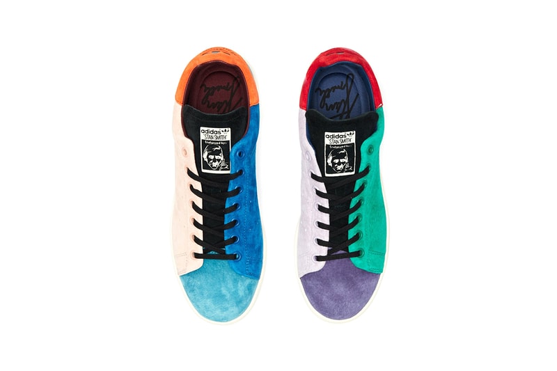 adidas originals recon stan smith vapour pink blue orange green purple red suede release information buy cop purchase Ef4974
