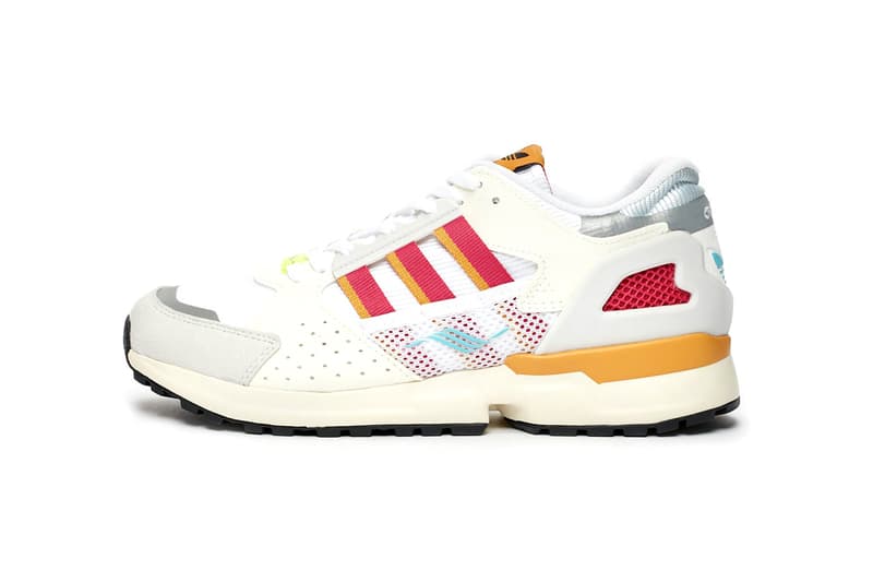 adidas Originals ZX 10000 C "Core Black/Solar Green" Release Info Drop Cop Sneakernstuff Footwear Ftwr White Three Stripes OG Torsion Technology Sneakers Three Stripes Jacques Chassaing