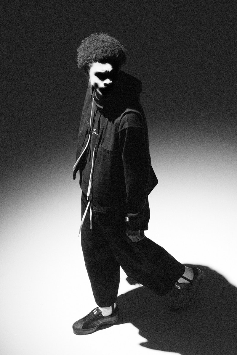 Y-3 YOHJI STAR & Y-3 YOHJI PRO Release Information First Look Yohji Yamamoto adidas Originals Collaboration Three Stripes 50 Year Anniversary Superstar high top low top sneaker drops footwear announcement