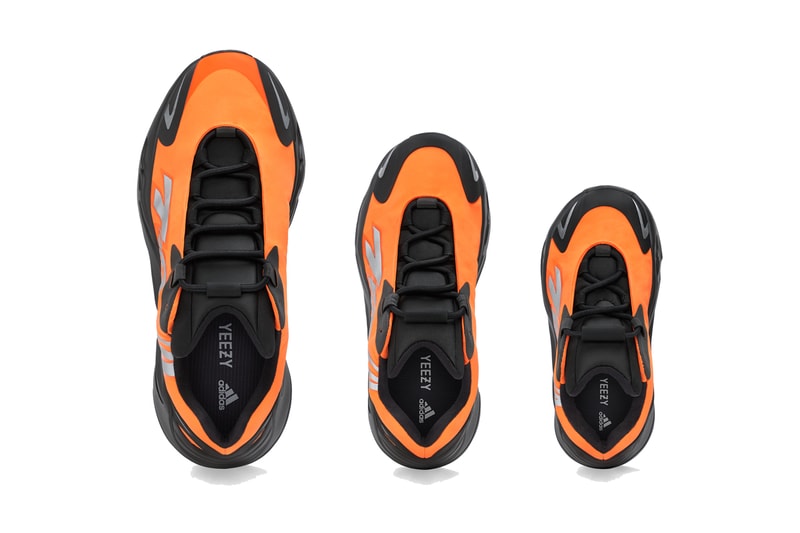 adidas yeezy boost 700 mnvn orange black FV3258 kanye west release date info photos price kanye west