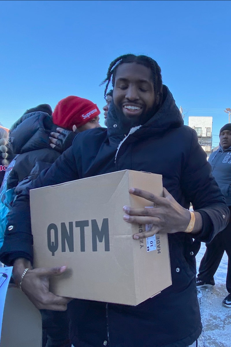 kanye west adidas yeezy nba all star chicago yzy qntm yeezy quantum release date info giveaway trucks photos price