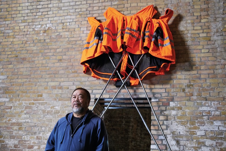 Ai Weiwei Creates 'Safety Jackets Zipped the Other Way' Artwork