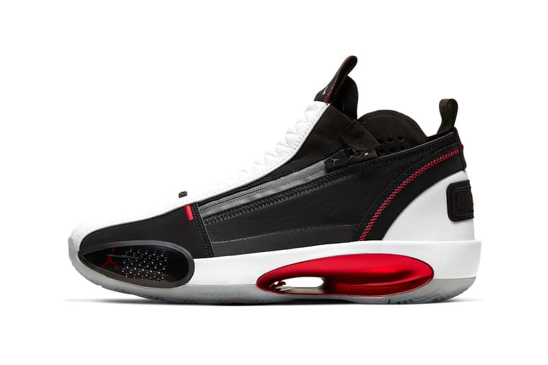 Air Jordan 34 SE Release Official Look cu1548-001 Info Buy Price White Black University Red