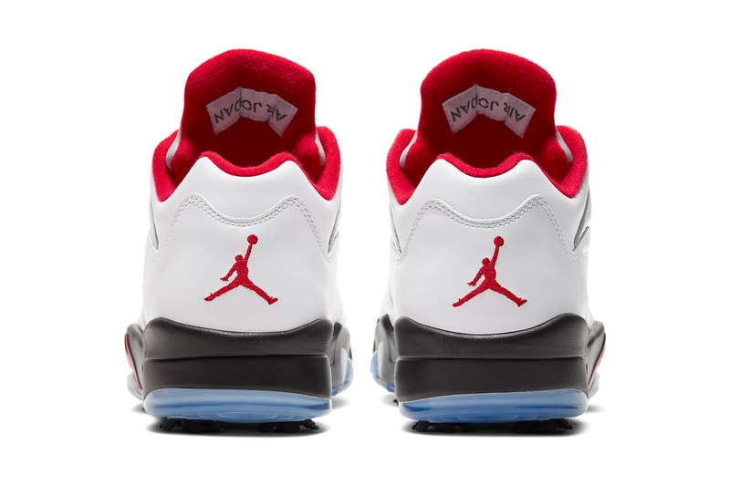 air jordan 5 low golf g white black metallic silver fire red CU4523 100 release date info photos price