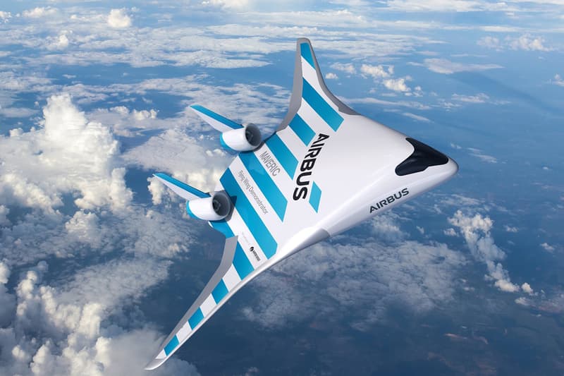 Airbus MAVERIC Aircraft Future Aviation Transport Design Futuristic Passenger Aircraft Airplane Release Information Announcement Giant Flying Wing Singapore Air Show 2020 "Blended Wing Body"