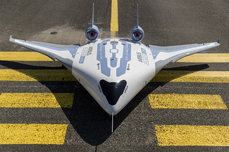 Airbus MAVERIC Aircraft Future Aviation Transport Design Futuristic Passenger Aircraft Airplane Release Information Announcement Giant Flying Wing Singapore Air Show 2020 "Blended Wing Body"