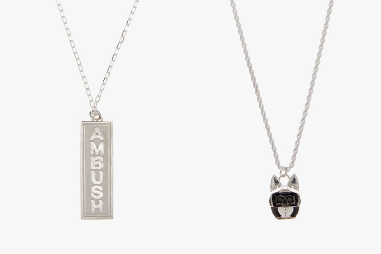 AMBUSH Releases Playful Series of Sterling Silver-Crafted Jewelry for SS20