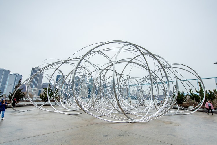 Antony Gormley Unveils Sprawling Aluminum Sculpture in NYC
