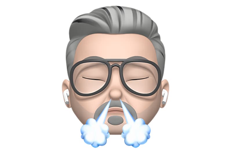 Apple imessage facetime keyboard apps Previews New iOS 13.4 Memojis Screaming in Fear Party Horn Rolling Ryes Face with Steam Folded Hands Gesturing No Tipping Hand Smiling Face Three Hearts Person Behind Computer