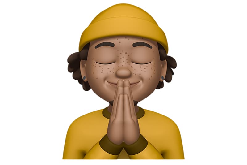 Apple imessage facetime keyboard apps Previews New iOS 13.4 Memojis Screaming in Fear Party Horn Rolling Ryes Face with Steam Folded Hands Gesturing No Tipping Hand Smiling Face Three Hearts Person Behind Computer