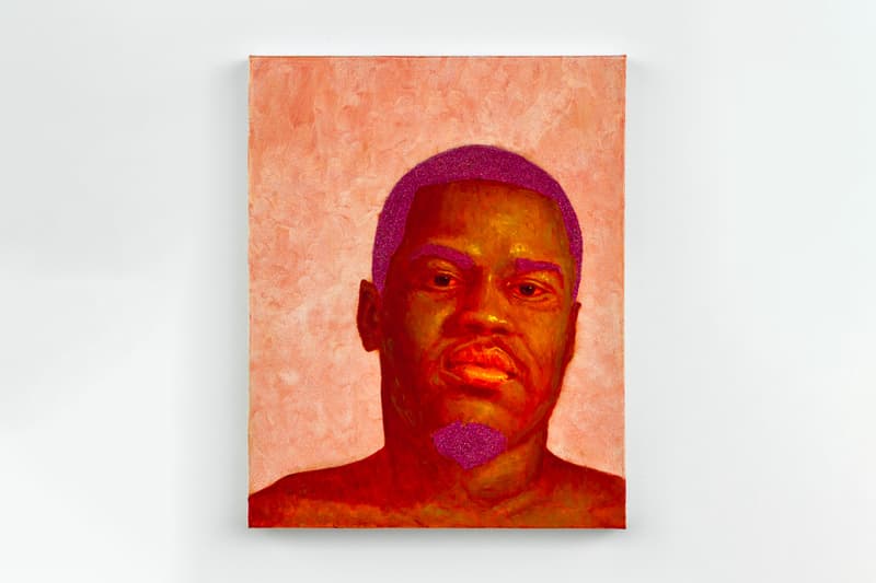 Arcmanoro Niles Exhibition UTA Artist Space "I Guess By Now I’m Supposed To Be A Man: I’m Just Trying To Leave Behind Yesterday" Paintings Portraiture Seekers