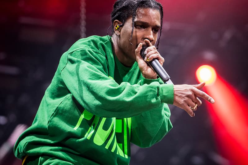  A$AP Rocky AWGE Marine Serre Collaboration Reveal Fall Winter 2020 Info Release