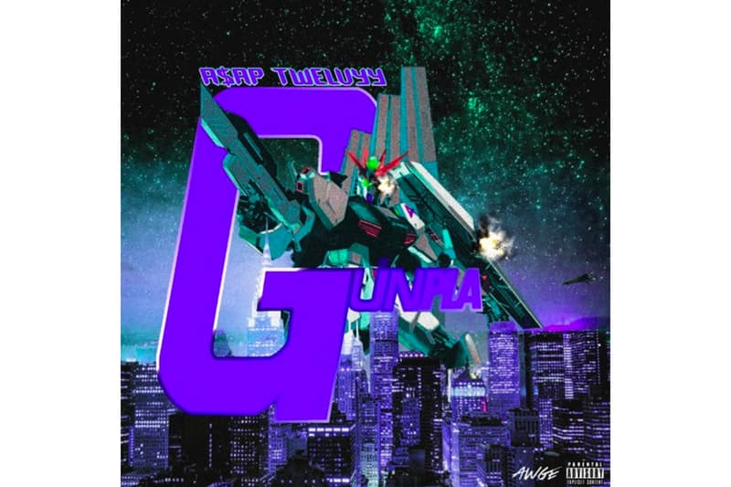 ASAP Twelvyy Gunpla Song Stream singles mob rocky ferg yams day nasty nast illz bari ant ty beats lou relli p on the boards rapper hip hop trap new york city harlem brooklyn dom