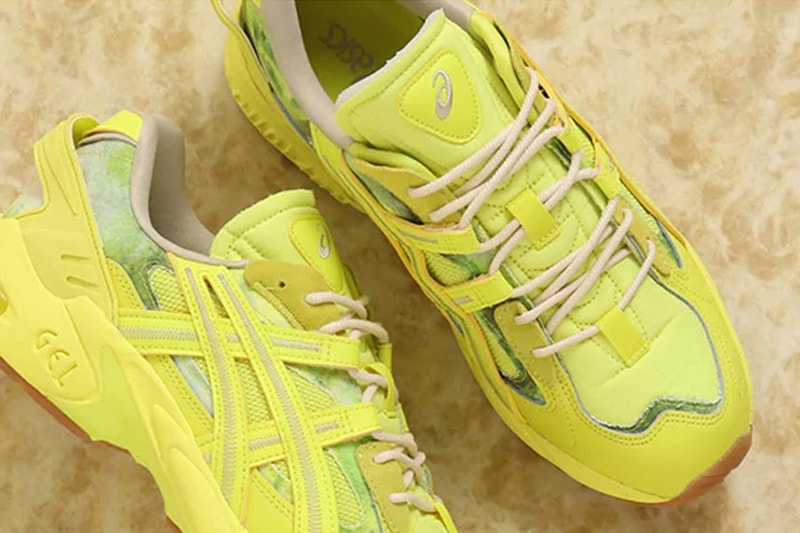 ASICS GEL Kayano 5 RE Yellow SYZ Beige BCH spring summer 2020 collection footwear shoes sneakers trainers runners kicks og materials generation series 1021a411 200 1021a411 750