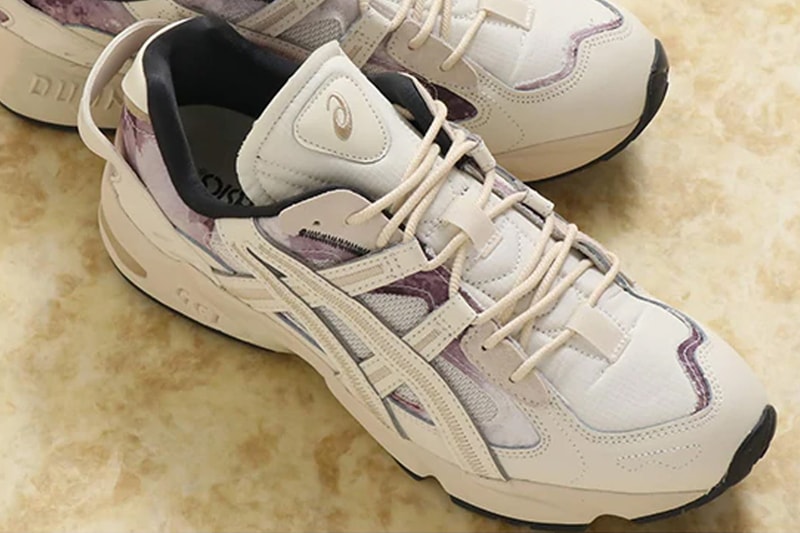 ASICS GEL Kayano 5 RE Yellow SYZ Beige BCH spring summer 2020 collection footwear shoes sneakers trainers runners kicks og materials generation series 1021a411 200 1021a411 750