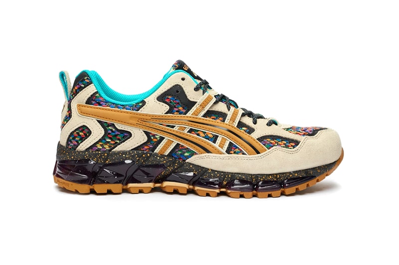 asics gel nandi 360 putty tan presido woven multi color 1021a295 201 release date info photos price