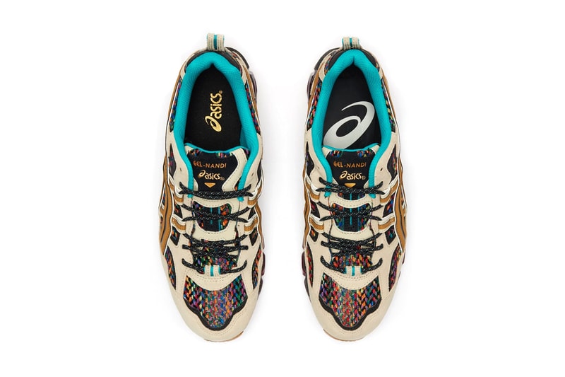 asics gel nandi 360 putty tan presido woven multi color 1021a295 201 release date info photos price
